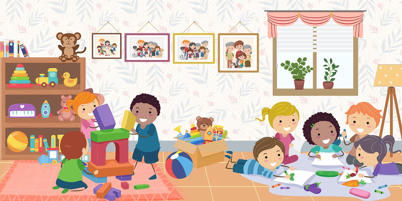 day care center, kindergarten, children, building blocks, community, daycare, preschool, to learn, to paint, happy, kindergarten, daycare, daycare, daycare, daycare, daycare